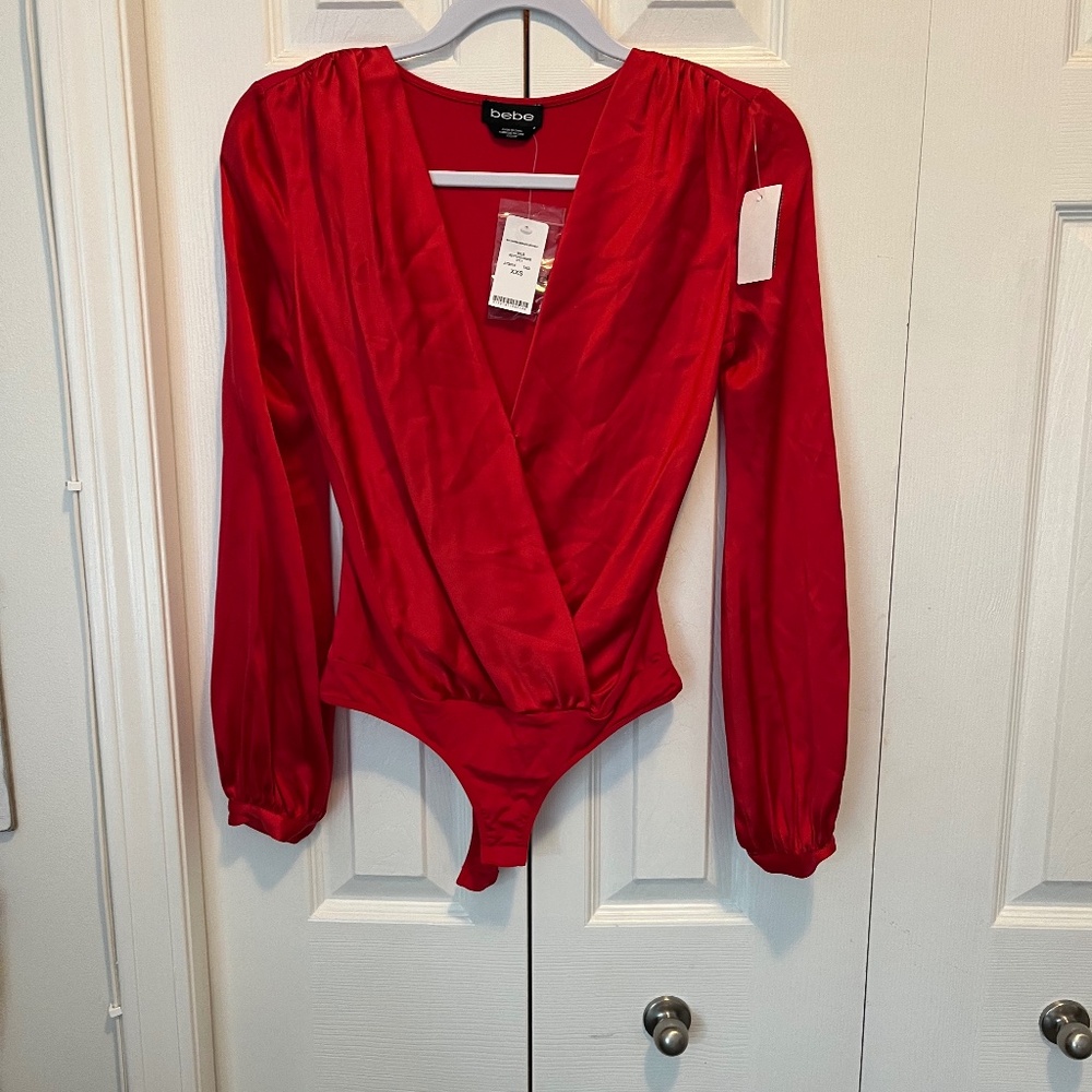 Bebe size XXS new with tags body suit